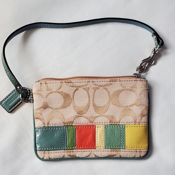 A Coach wristlet - Picture 1 of 2